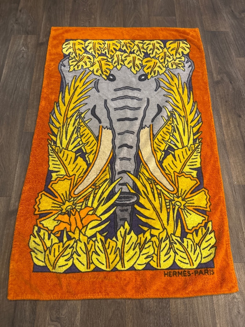 Hermes Paris Beach Towel